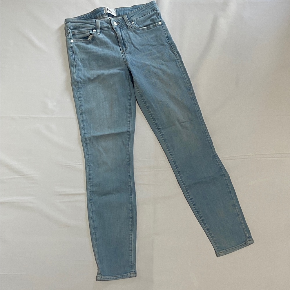 PAIGE Verdugo Ankle Women’s 27 Waist Light Wash Denim Jeans Size 4